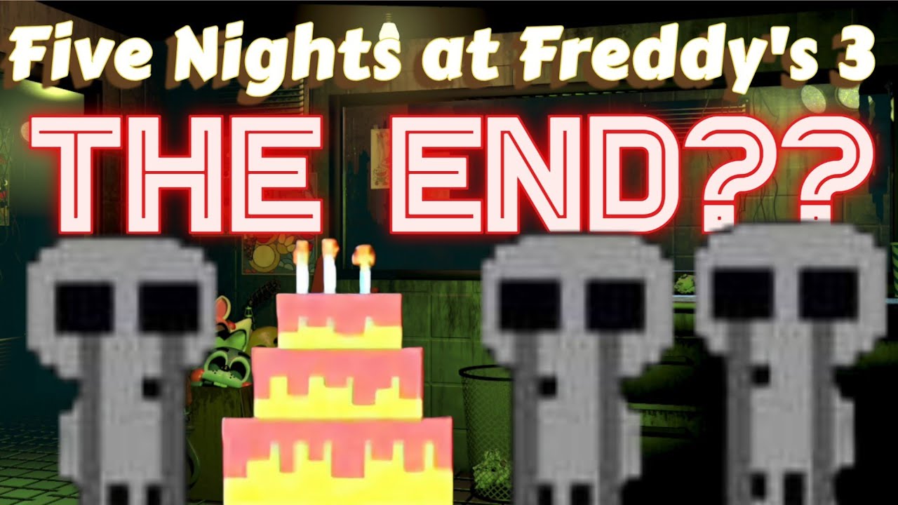 They Can Finally Rest Now | Five Nights at Freddy's 3 (Good Ending)