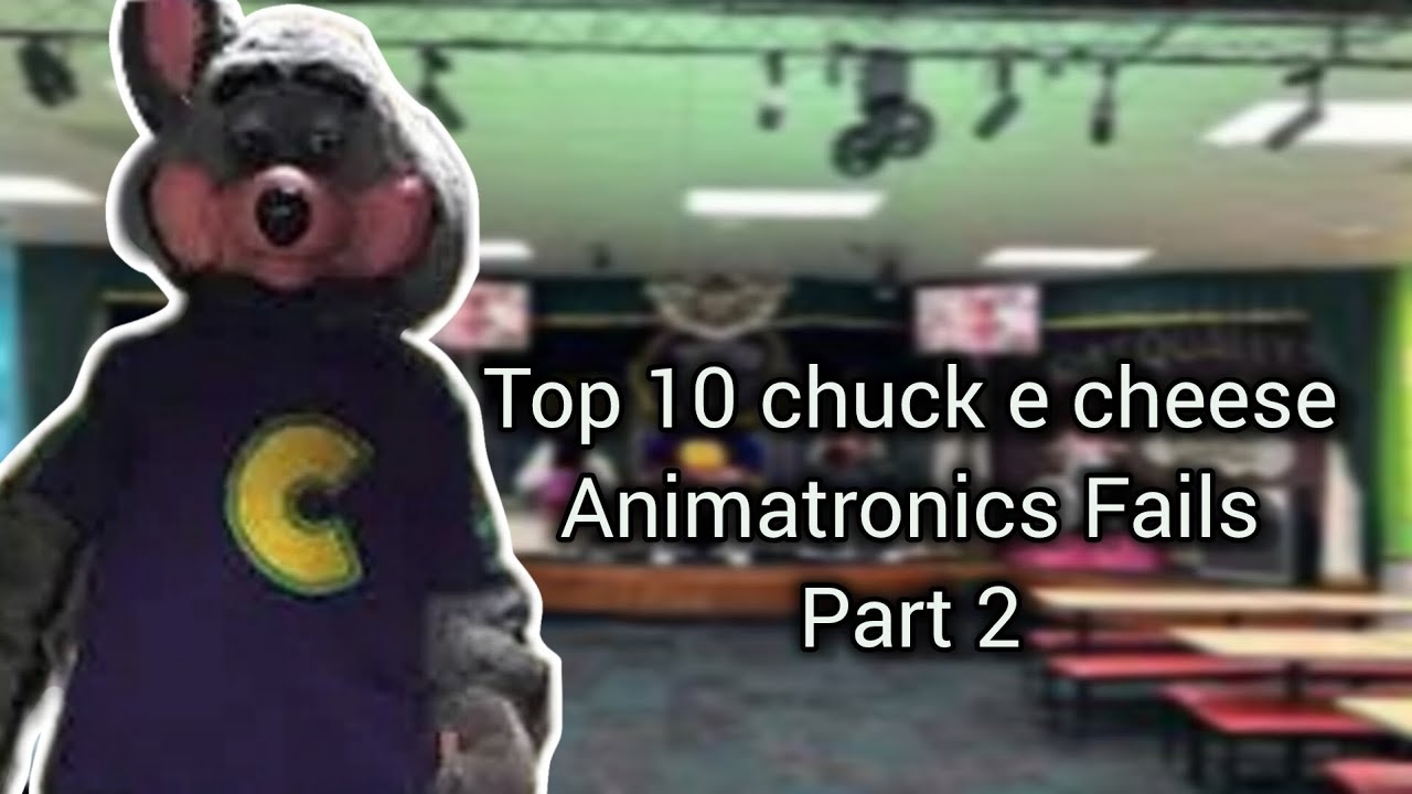 Топ-10 неудачных попыток использования аниматроников в Chuck E. Cheese. Часть 2.