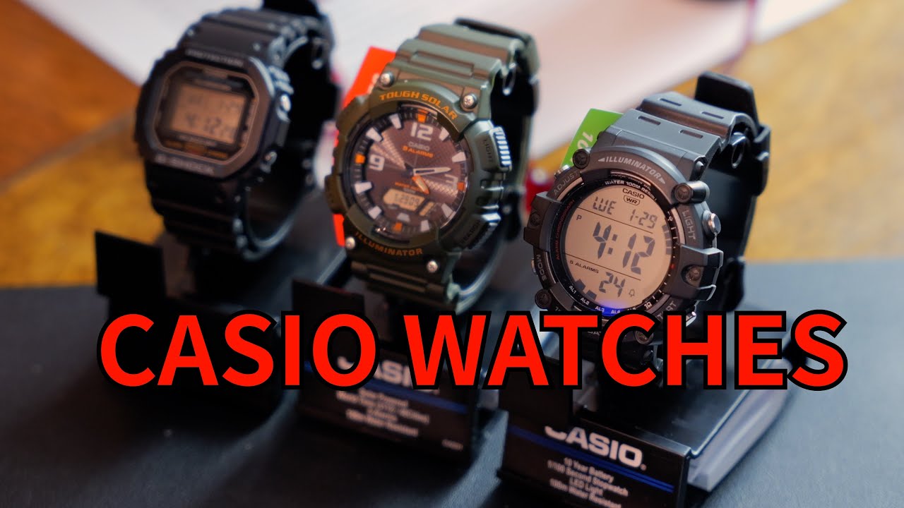 Casio Watch Showdown, best budget Casio!