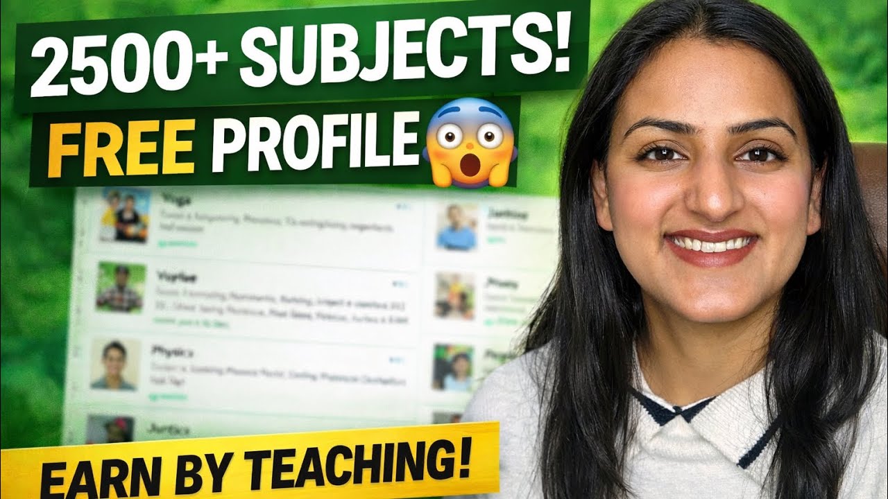 No Fees! No Interview! Create Tutor Profile & Start Getting Students 