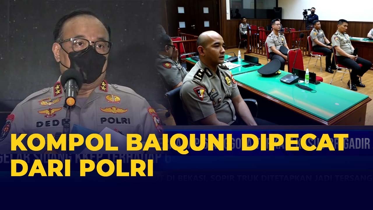 Kompol Baiquni Dipecat dari Polri, Ini Perannya di Kasus Sambo