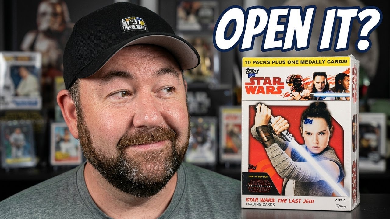 🪐 Я нашёл это на распродаже! 2017 Topps Star Wars: The Last Jedi Blaster Box Rip!