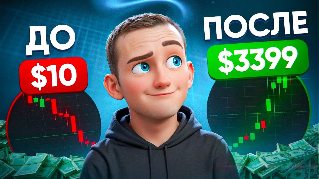 С 10$ до 3399$ без единого минуса! Лучшая стратегия в трейдинге 2025