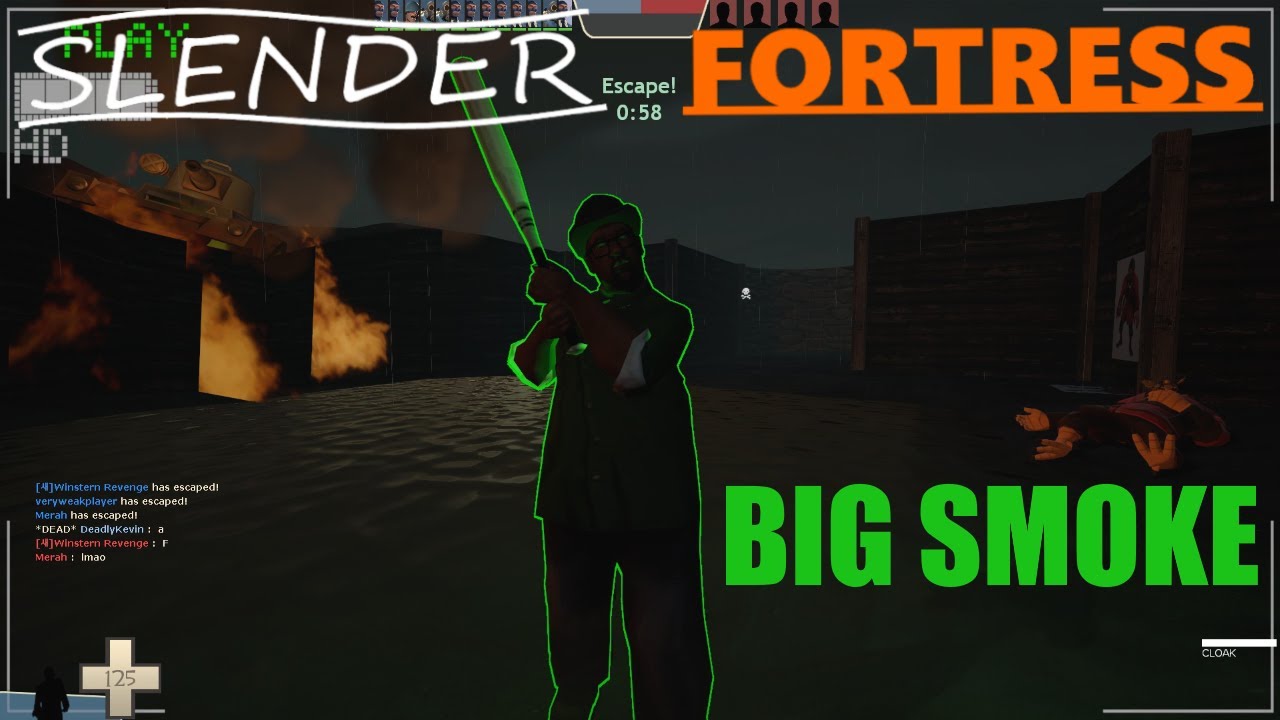 Slender Fortress - Big Smoke [Обновлено] [GTA: San Andreas]