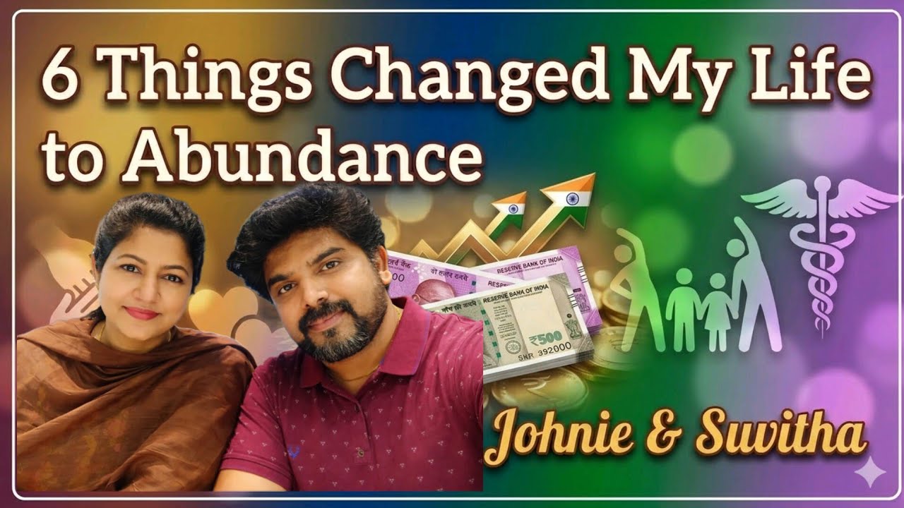 🔴 🅻🅸🆅🅴 | 20 Mar 26 | 6 Things Changed my Life to Abundance | Life Together with Johnie & Suvitha