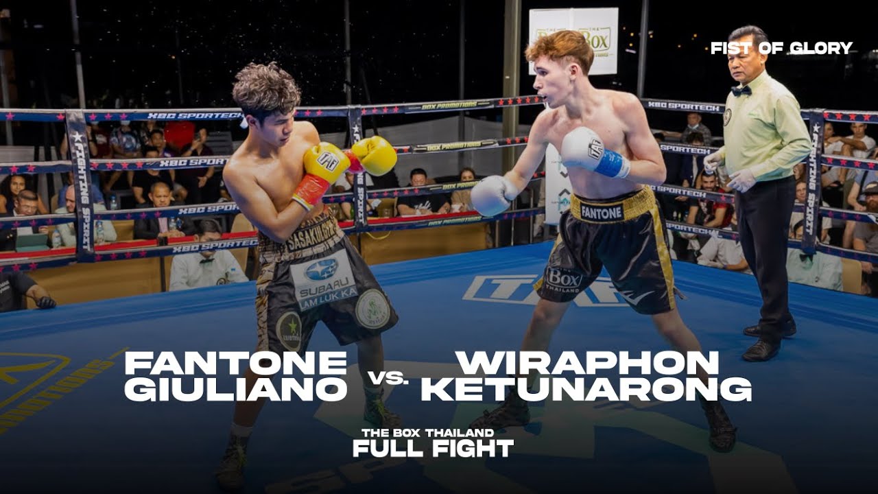FULL FIGHT | Fantone Giuliano vs Wiraphon Ketunarong