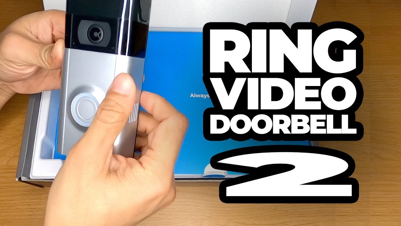 Ring Video Doorbell 2 and Chime Unboxing (1080p 160&ordm; Field of View) 2020 First Look Review