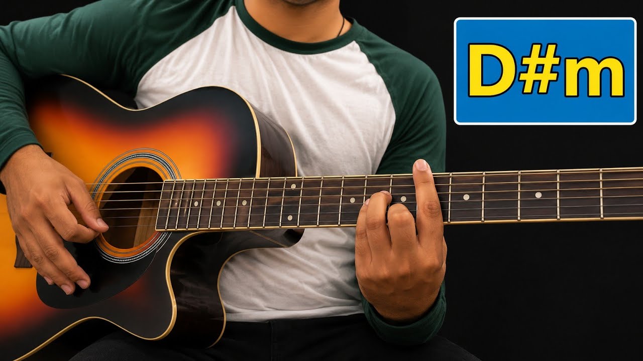 How to Play D sharp minor (D#m) Chord on Guitar | Guitar Lessons