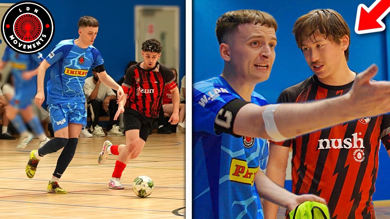 I Played in a PRO FUTSAL MATCH & I Had a BIG FIGHT! (4 RED CARDS)