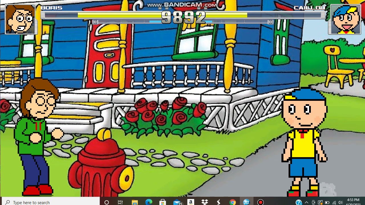 MUGEN - Boris vs Caillou