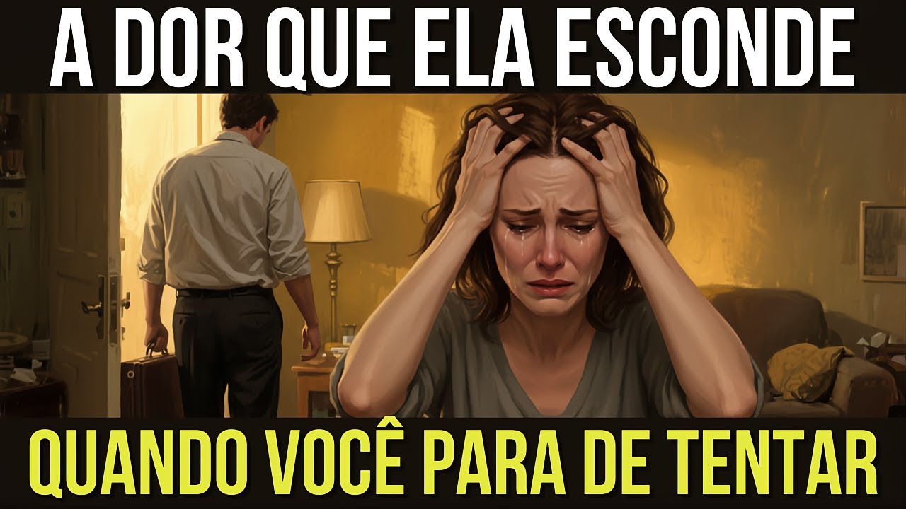 O Arrependimento que Ela Esconde Quando Você Para de Tentar — A Verdade Cruel