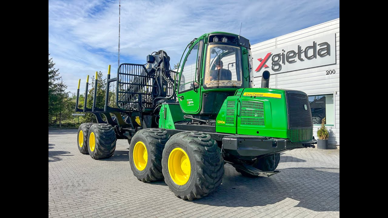 Forwarder John Deere 1210E | 2012 | Xgiełda