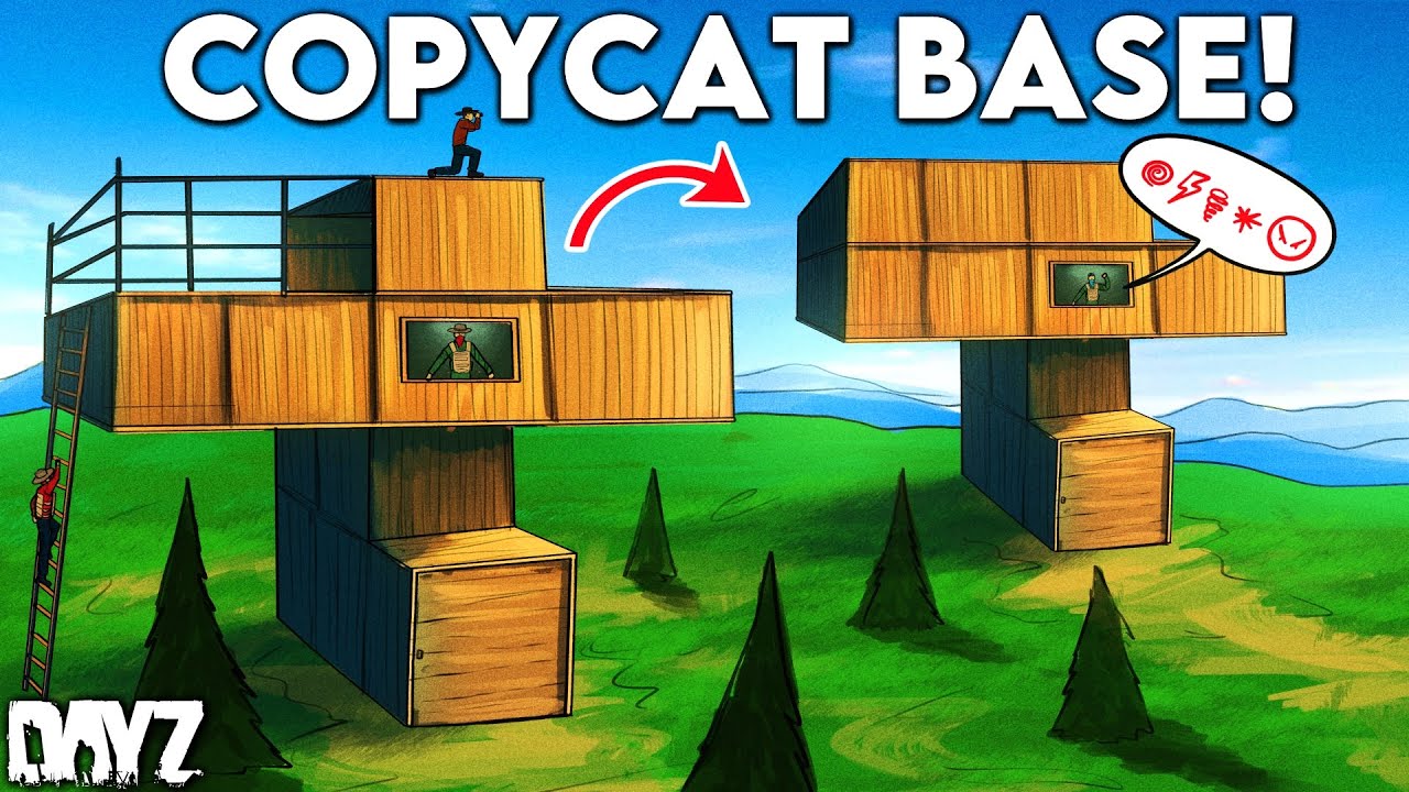 WE COPY THEIR BASE RIGHT NEXT TO THEM IN DAYZ