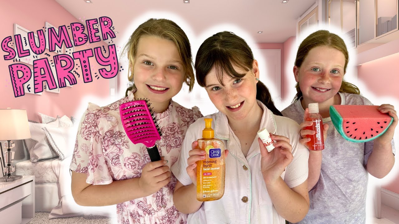 SLEEPOVER WITH FRIENDS - TWEEN SKIN CARE ROUTINE