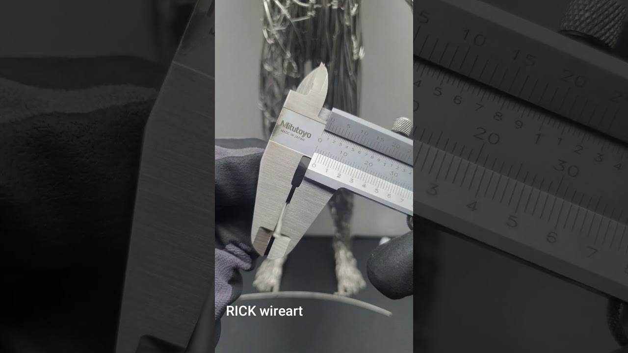 RICK wireart use four different sizes