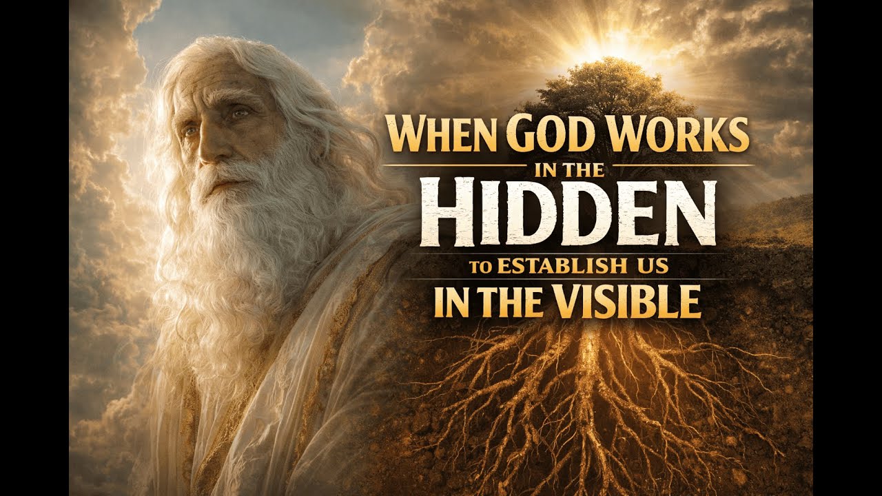 When God works in the hidden to establish us in the visible