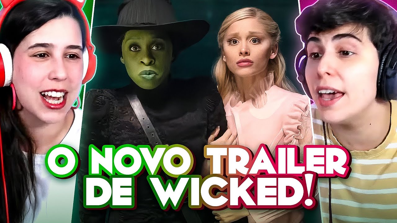 VAI EMOCIONAR! | REAGINDO AO TRAILER DE WICKED