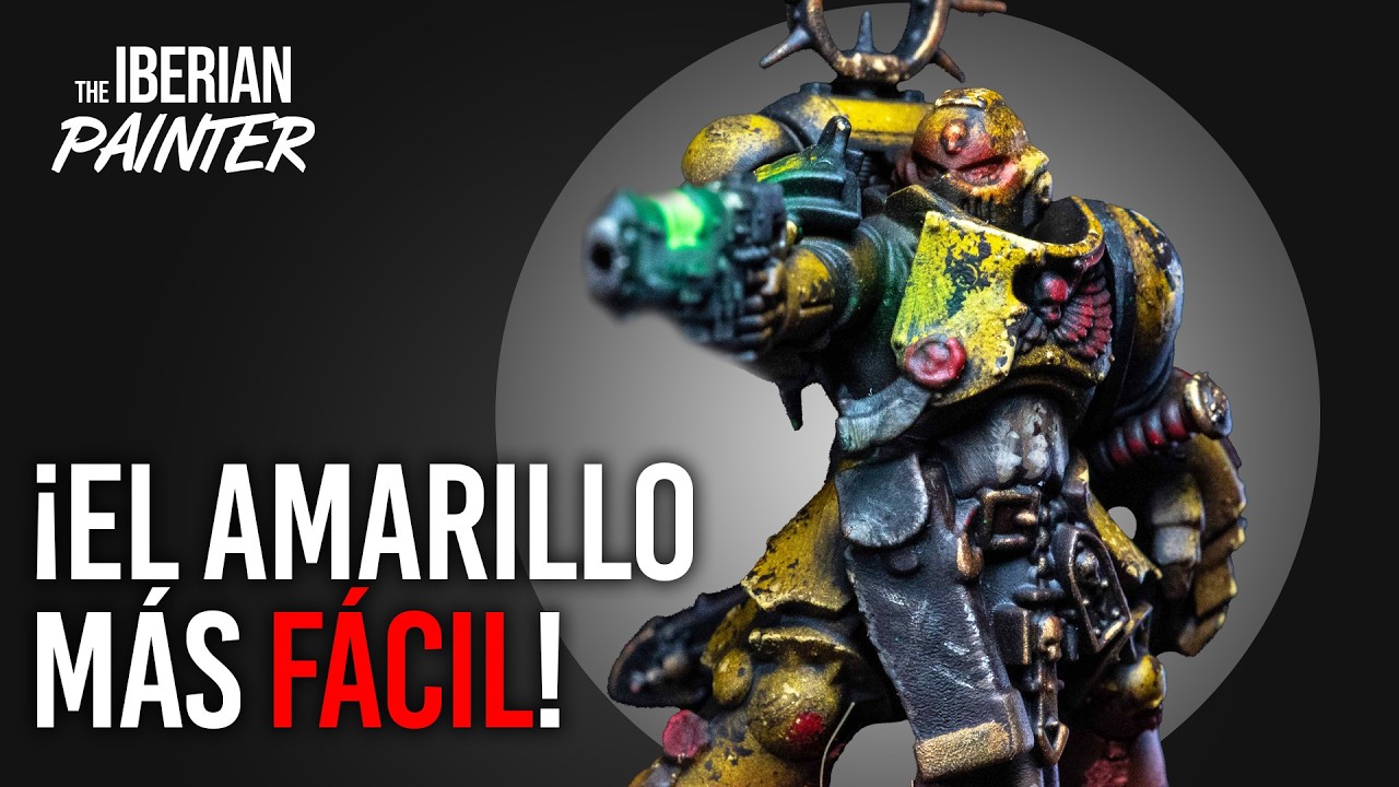 ¡DOMINA EL AMARILLO! ¡Cómo pintar PUÑOS IMPERIALES en un estilo GRIMDARK!