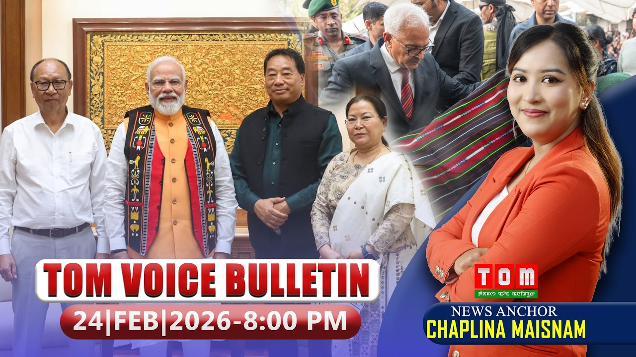 TOM TV - TOM VOICE BULLETIN || 24 FEB 2026, 8:00 PM