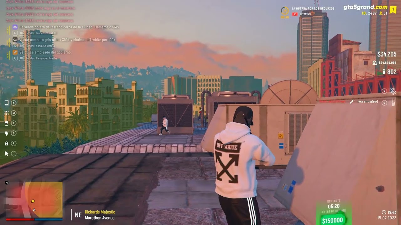 OFF WHITE - JAYDEN WHITE ( Highlights #2 ) Grand RP #ES