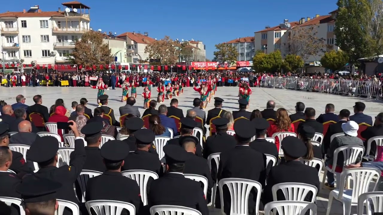 29 Ekim 2025 Halk Oyunu gösterisi