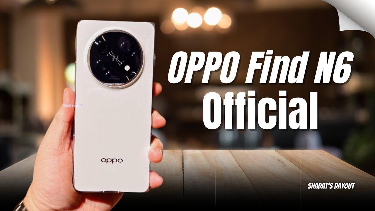 OPPO Find N6 Official Teaser - IT's finally HERE