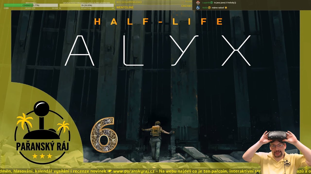 Half-Life: Alyx | Šestý gameplay akční pecky ve VR | PC/HTC Vive | 1440p60