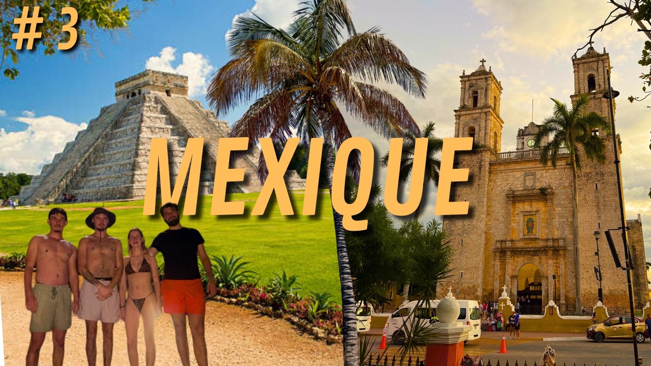 ON VISITE NOTRE PREMIÈRE MERVEILLE DU MONDE 🇲🇽