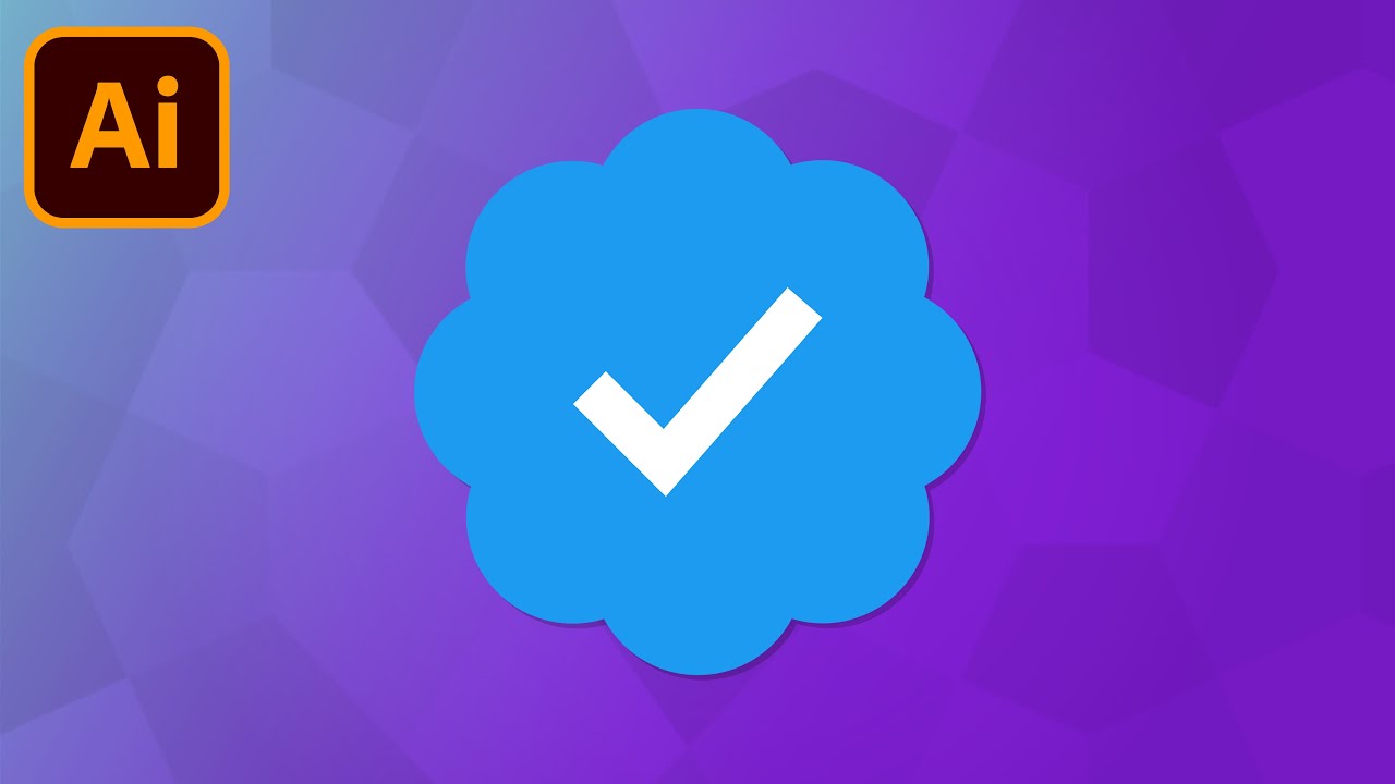 How To Create The X Blue Checkmark In Adobe Illustrator