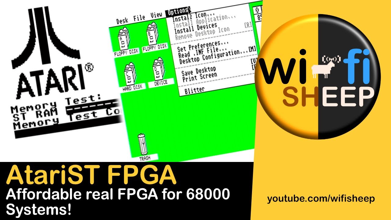 Affordable Real #MISTery #fpga for #16bit #atariST