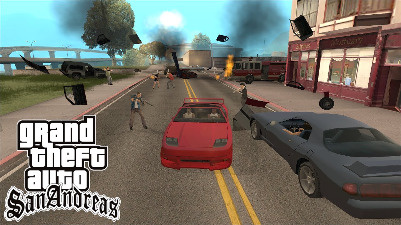 GTA: San Andreas - Pedestrian riot playthrough - Part 46 (FINAL PART)
