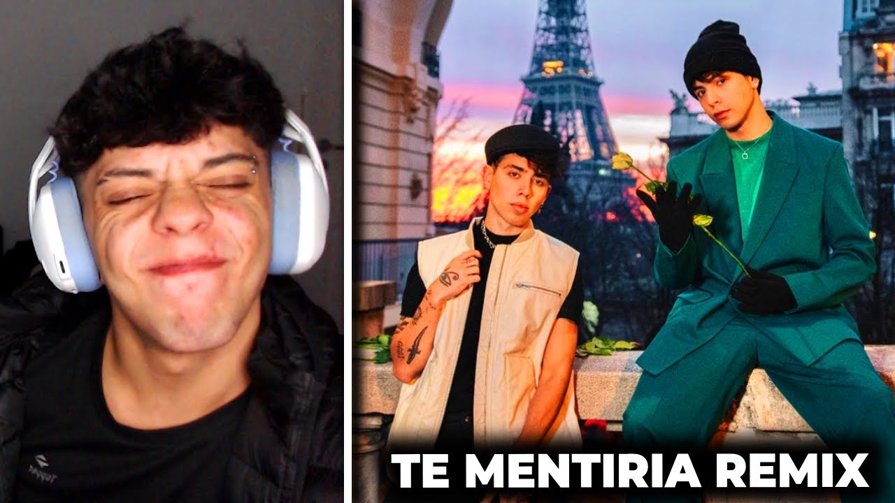 (REACCIÓN) Luck Ra, Rusherking - TE MENTIRIA REMIX