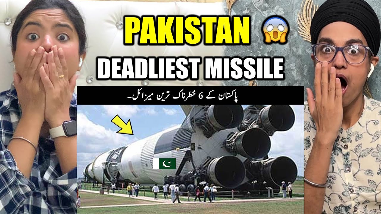 6 Most Dangerous Missile Of Pakistan  | Indian Reaction