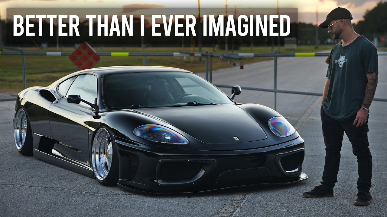 Моя сборка Ferrari 360 ЗАВЕРШЕНА! УСТАНОВКА ОБВЕСНОГО КОМПЛЕКТА N-GT (GT2)!
