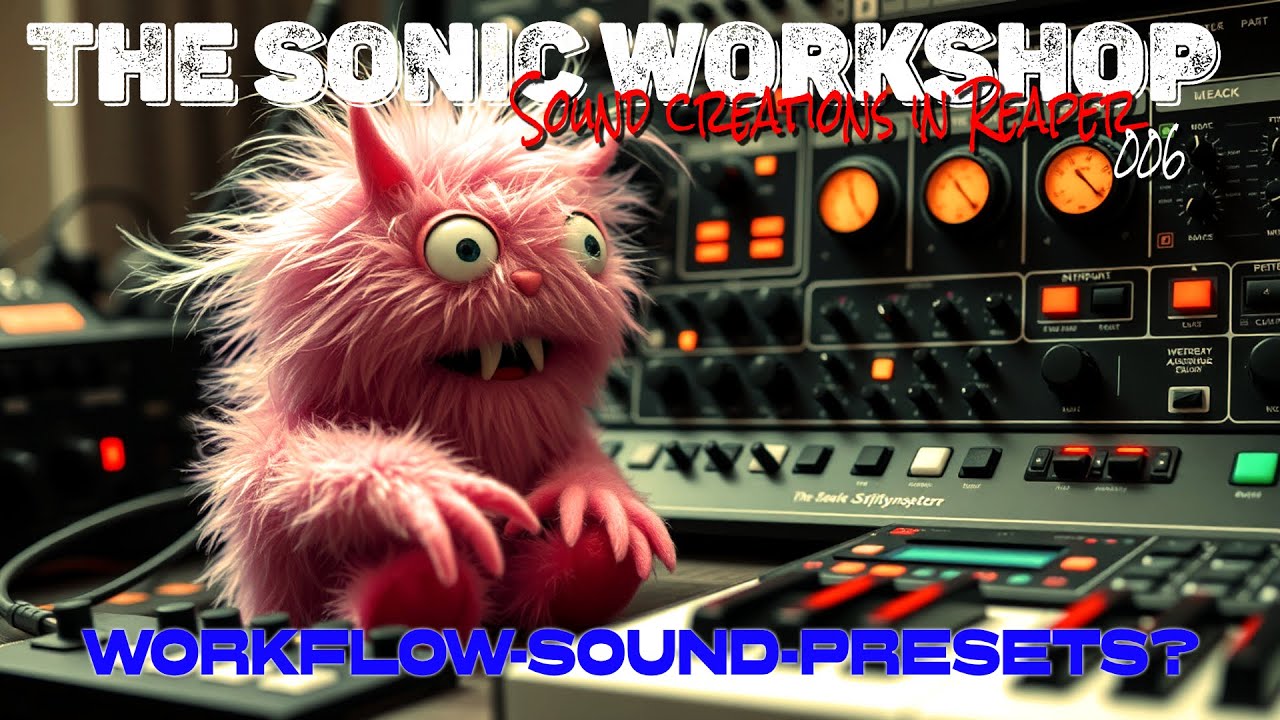The Sonic workshop. 006 Workflow-Sound-Presets?