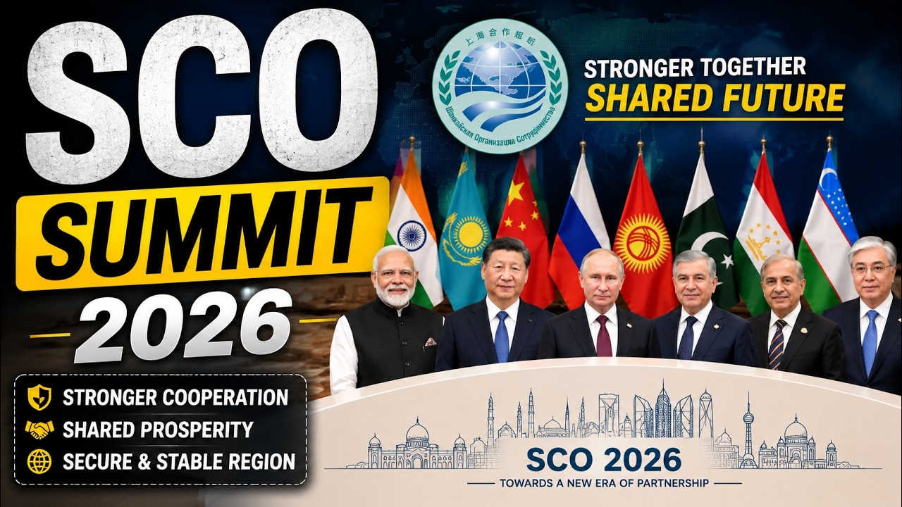 SCO SUMMIT 2026 / 25th anniversary of SCO
