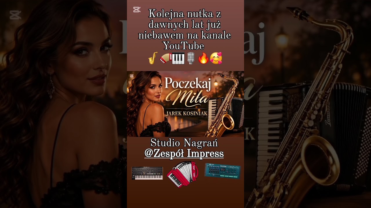 Muzyczne Wspomnienia 🎙🎹🪗🎷🔥❤️#jarekkosiniak #impress #hitsong #hit #folksong #folk #biesiada #2026