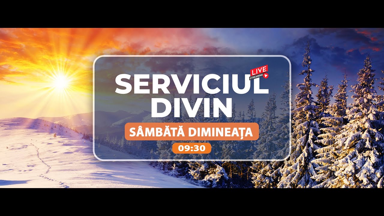 Serviciul Divin | SÂMBĂTĂ DIMINEAȚA | 31.01.2025 | Biserica Adventistă de Ziua a Șaptea | Logănești