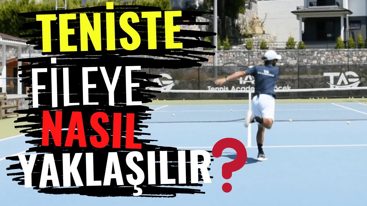 Teniste YAKLAŞMA VURUŞU nasıl YAPILIR? - How to hit an Approach SHOT in Tennis?