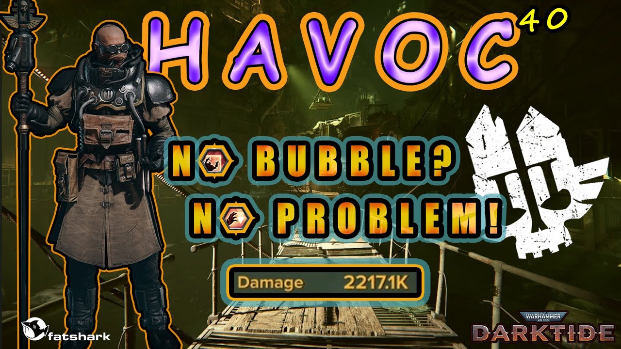 No Bubble, No Problem | 2.2M DAMAGE Inferno Psyker Build | Darktide Havoc Mode