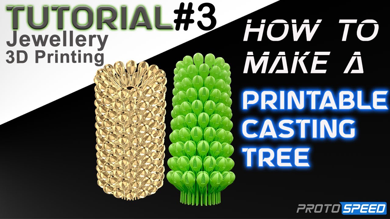 Unbelievable 3D Printable Casting Tree  - Here's How to Make it With Rhino & Matrix + Free Giveaway