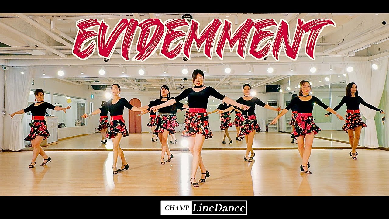 [수요중고급반] Evidemment LineDance | 에비드망 라인댄스  | Advanced | champlinedance | 010 8833 4921