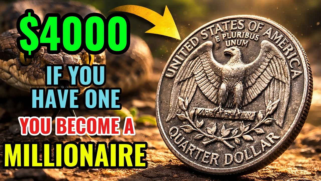 Hidden Treasure Quarters You Should Check Now | USA OLD COINS |#coin #coinvalue #coincollecting 