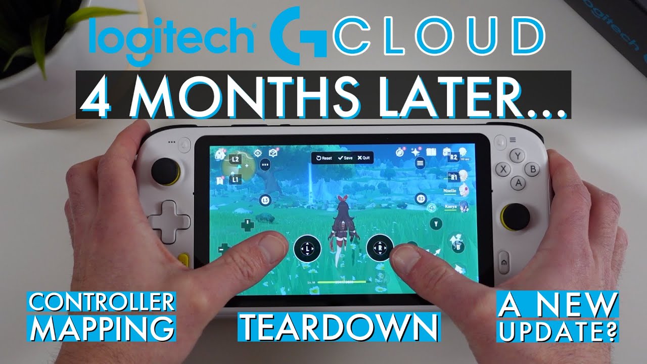 Logitech G Cloud - 4 Months Later... New Update - Controller Mapping, Teardown, D-Pad Fix?