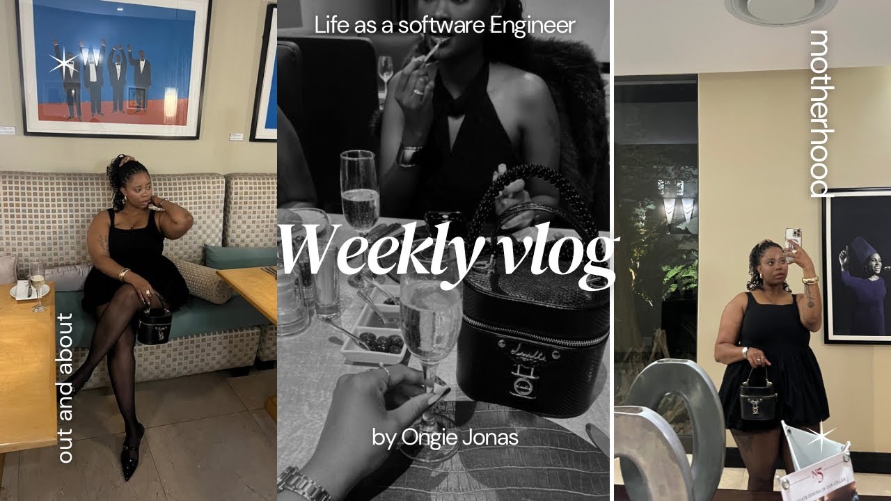Weekly Vlog | life as a software engineer + motherhood + girls night out and more