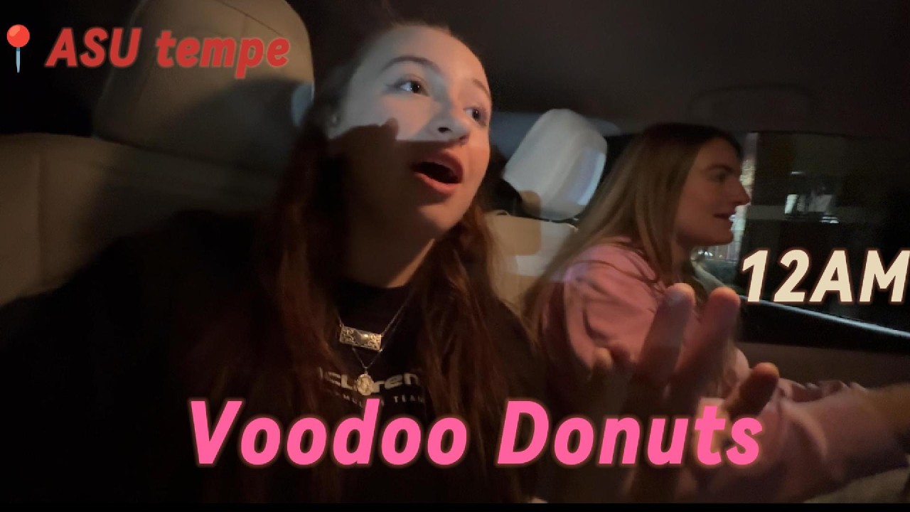 We Drove to Voodoo Donuts at 12AM