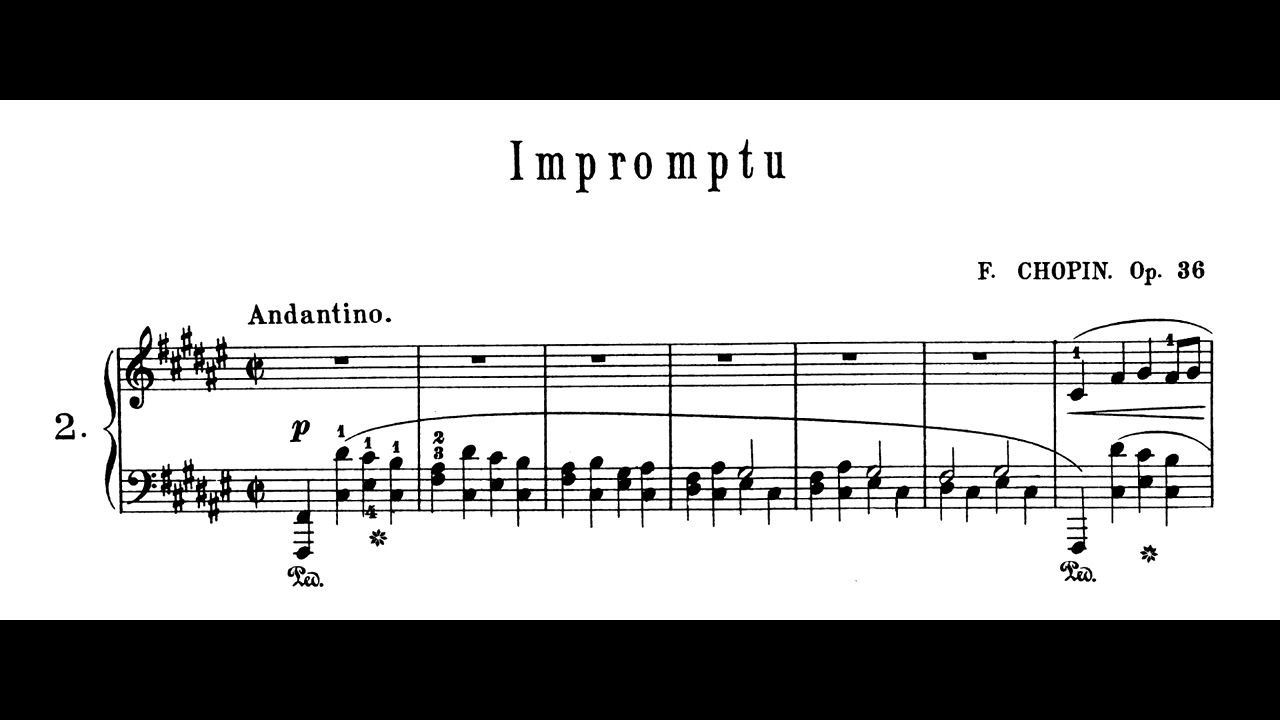 Chopin - Impromptu No.2, Op.36 (Nelson Freire, piano)