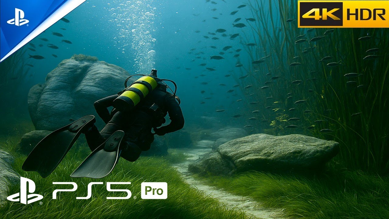 Uncharted 4: SCUBA DIVING Mission | Stunning Underwater Graphics in 4K HDR | PS5 Pro Gameplay
