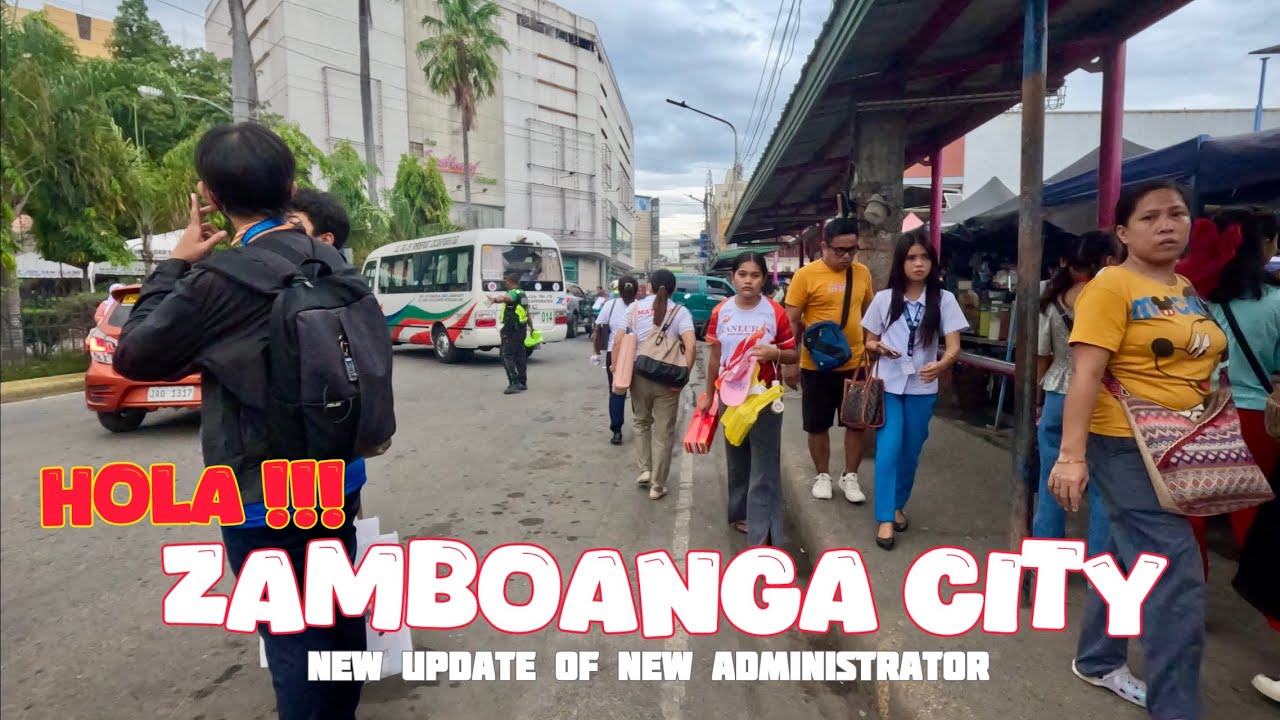 Zamboanga city real life walk tour - is it still an Asia's Latin city ? Or Tausug community now ? 🇵🇭