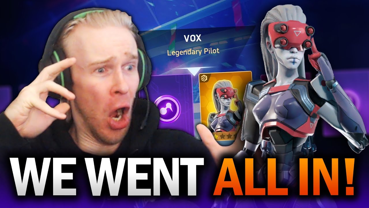OPENING EVENT RUSH CRATES for Vox! My First Legendary Pilot! - Mech Arena